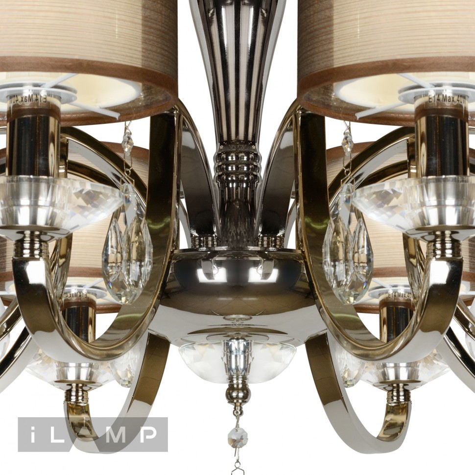 Картинка Потолочная люстра iLamp Sofia 88210/8 CR