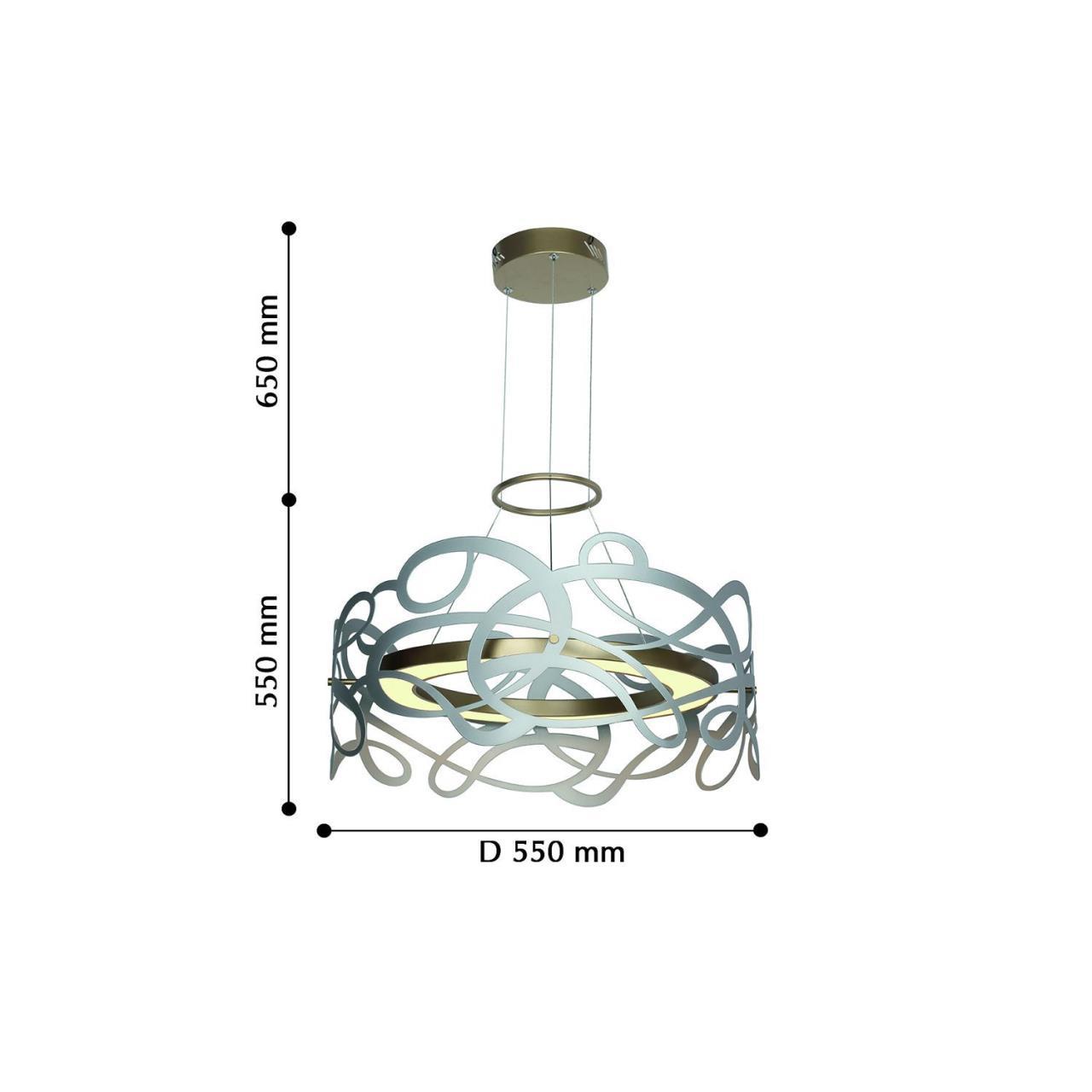 Картинка Подвесной светодиодный светильник Favourite Ria 2352-5P