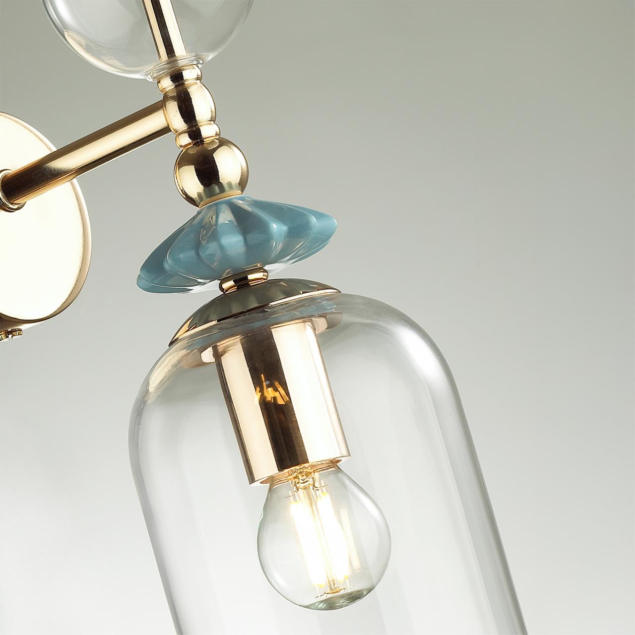 Картинка Бра Odeon Light Classic Bizet 4855/1WA