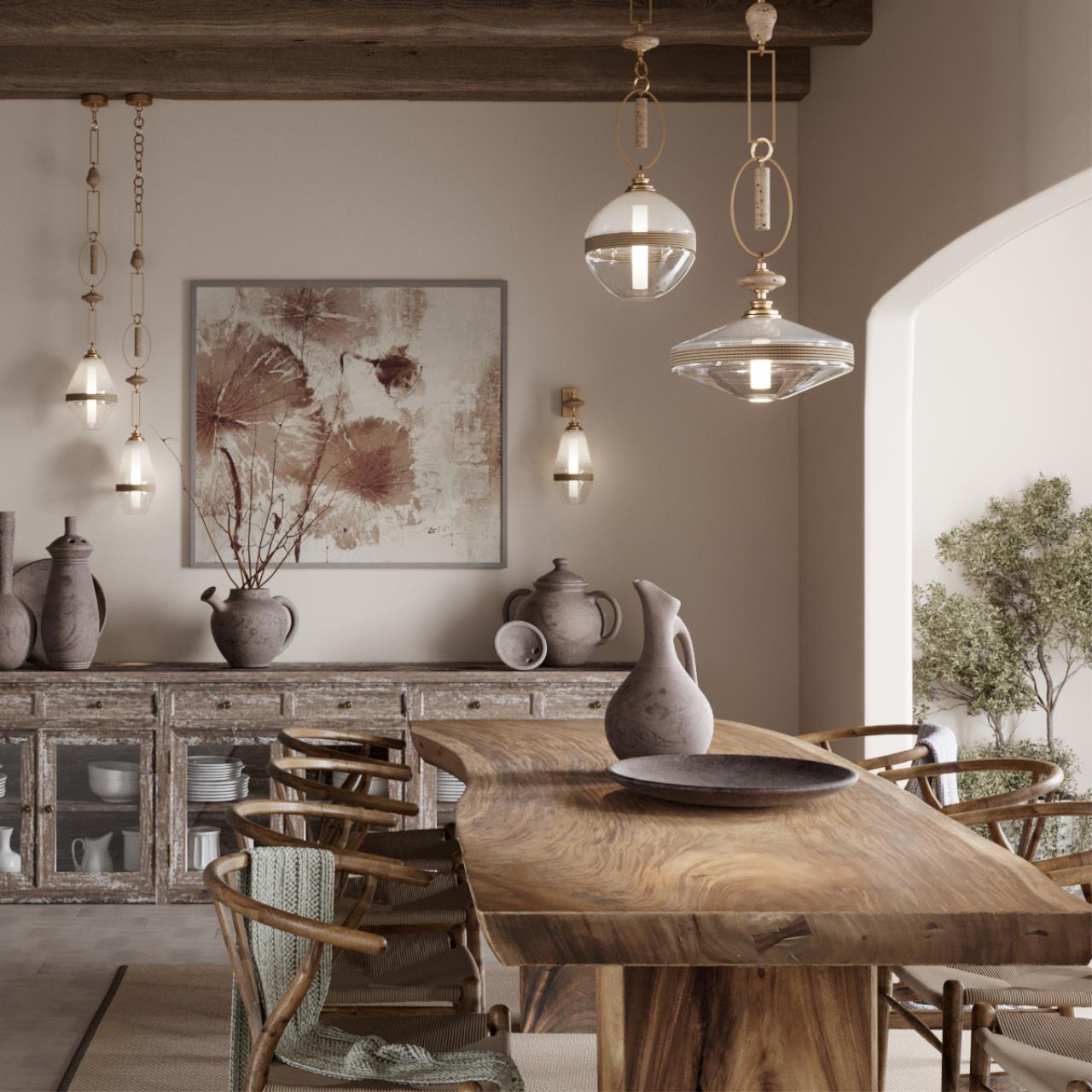 Картинка 5441/1C Odeon Light Подвесной светильник KREMA