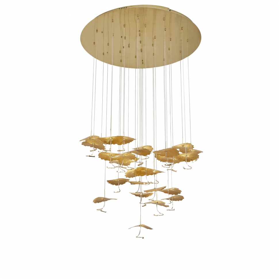 Картинка Люстра iLedex Lotus 8827P-19 BRASS