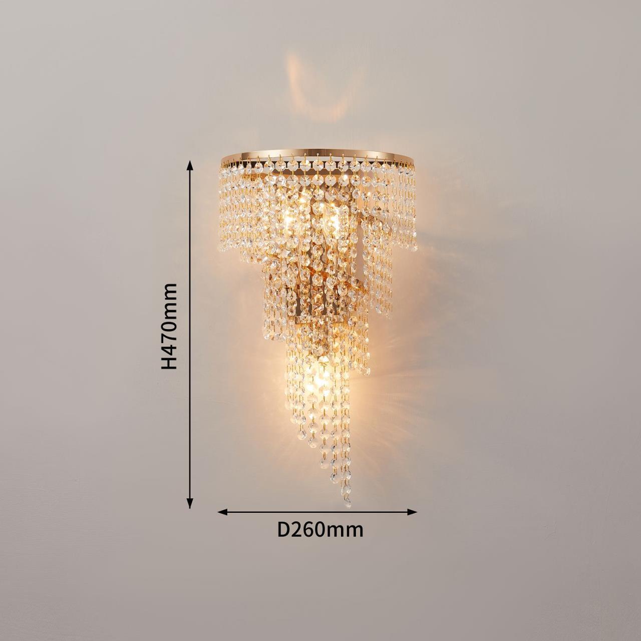 Картинка Настенный светильник Favourite Phoenix 2903-3W
