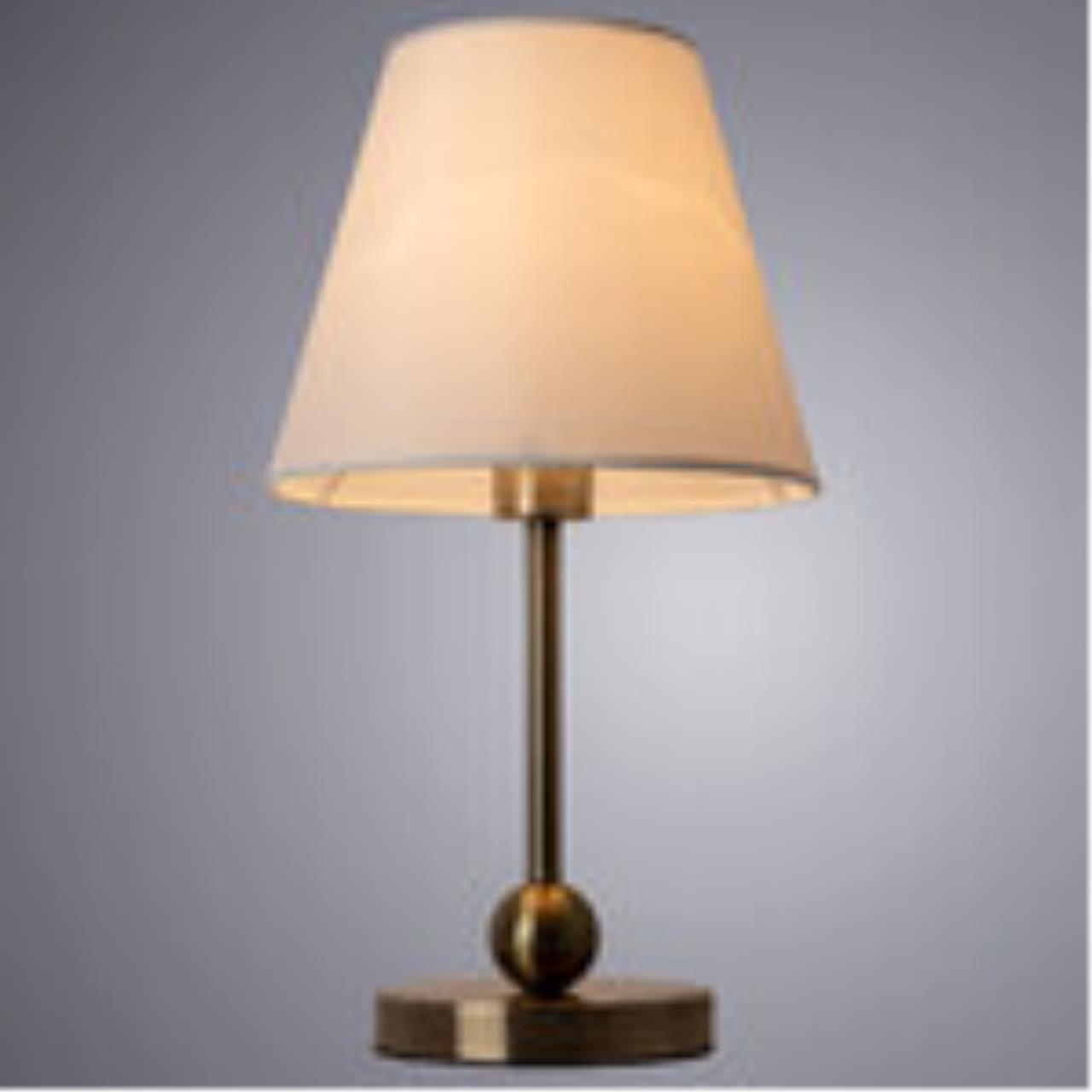Картинка Настольная лампа Arte Lamp Elba A2581LT-1AB