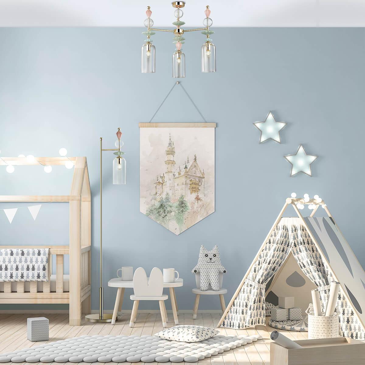 Картинка Подвесная люстра Odeon Light Classic Bizet 4855/3C