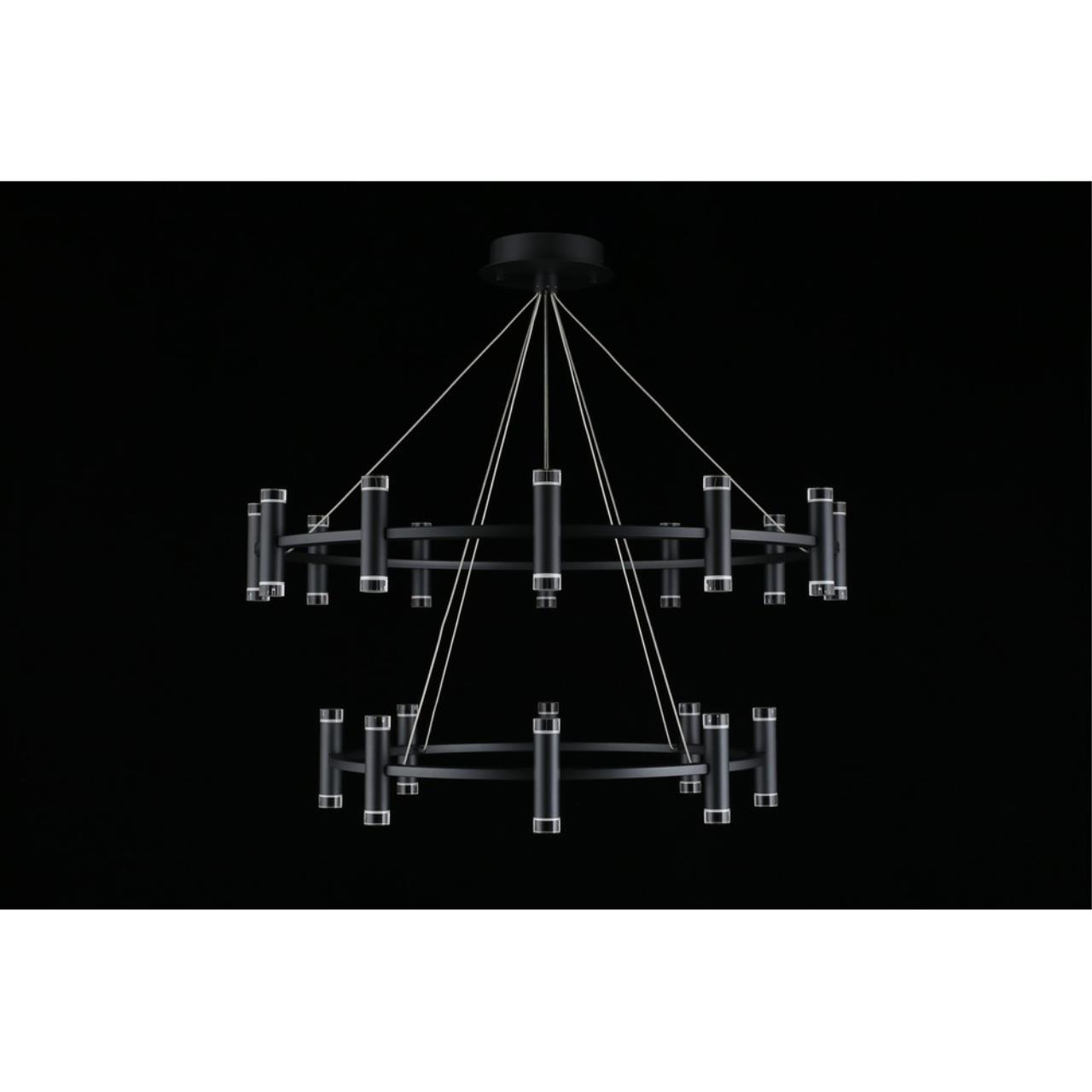 Картинка Подвесная светодионая люстра Aployt Klarcia APL.037.03.200