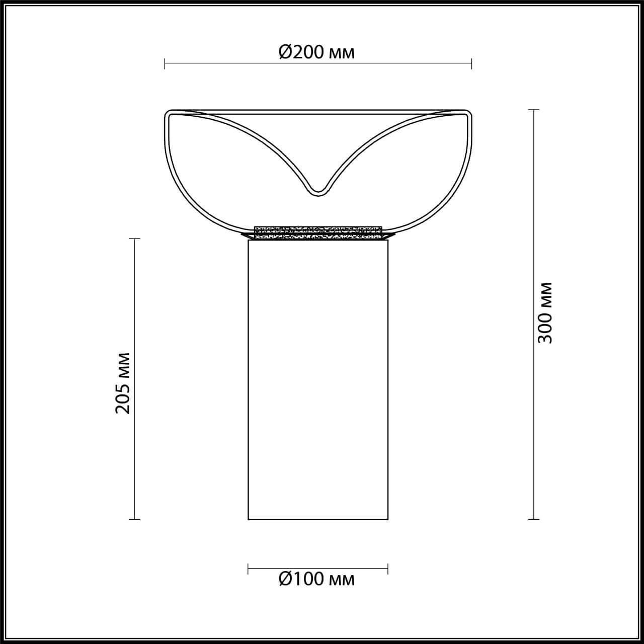 Картинка Настольная лампа Odeon Light Kaleo L-vision 4720/7TL