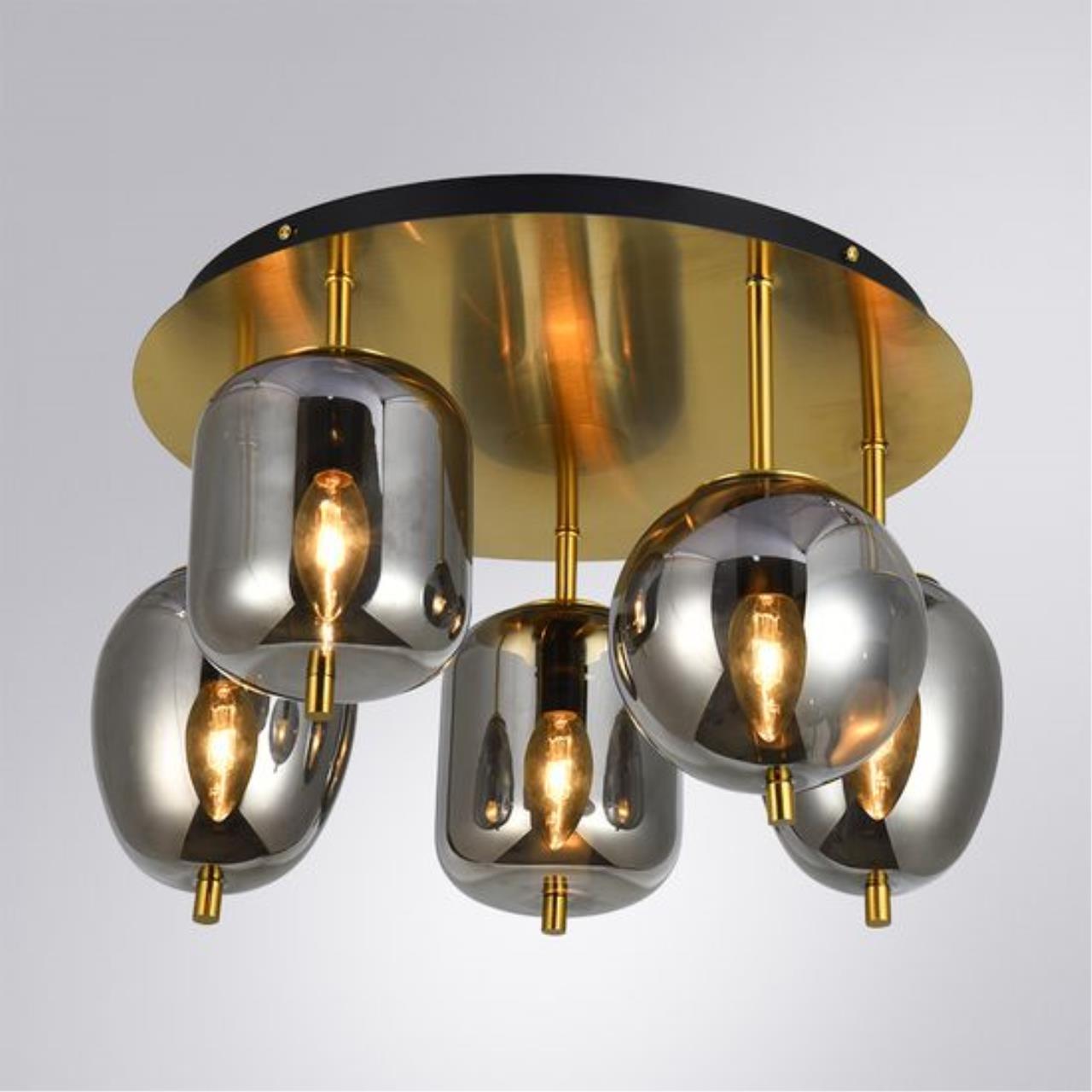 Картинка Потолочный светильник Arte Lamp FREDDIE A2231PL-5PB