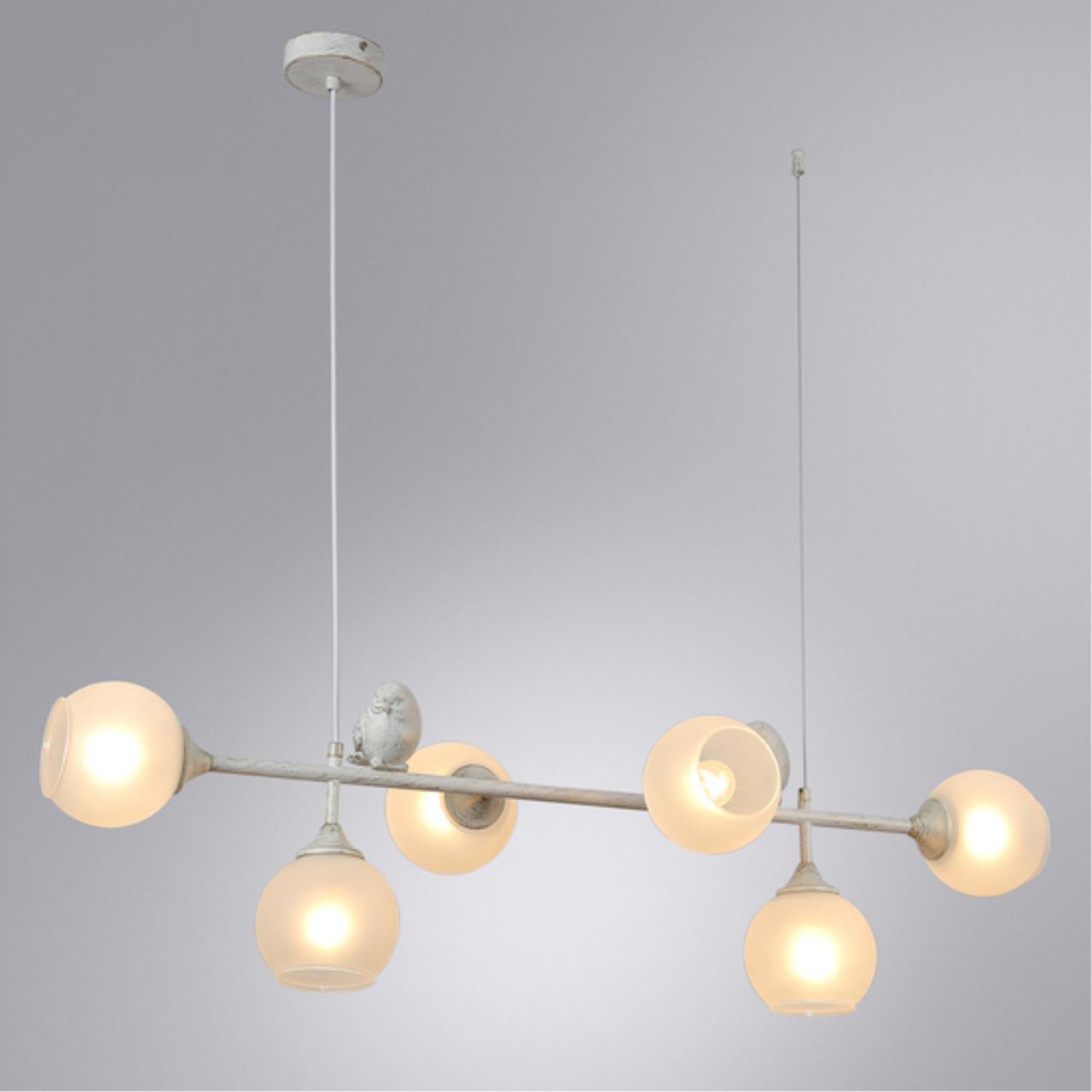 Картинка Подвесная люстра Arte Lamp Gemelli A2150SP-6WG