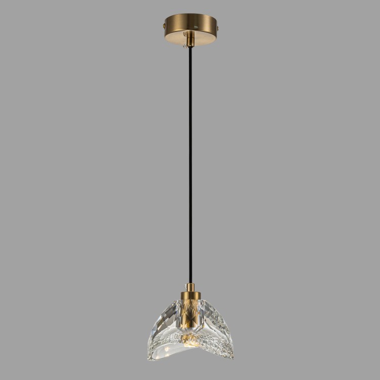 Картинка Подвесной светильник Belfast Clifton D33331-1 GL CL