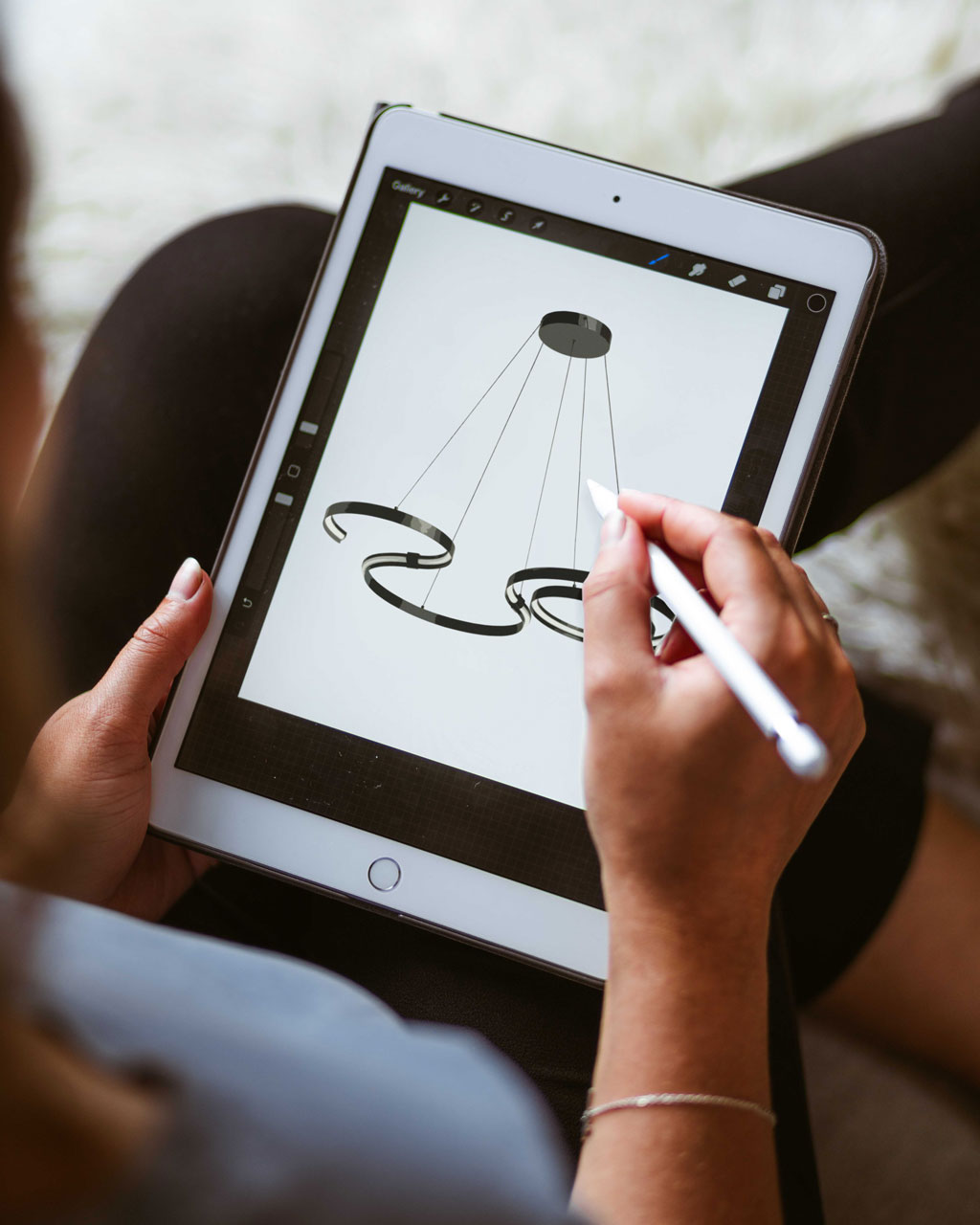 Картинка Люстра RegenBogen Риббон 718010601