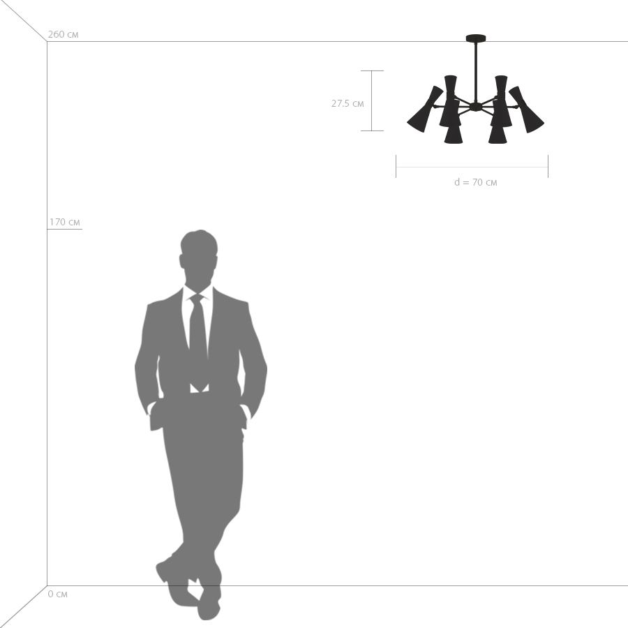 Картинка Подвесная люстра Lightstar Dumo 816067