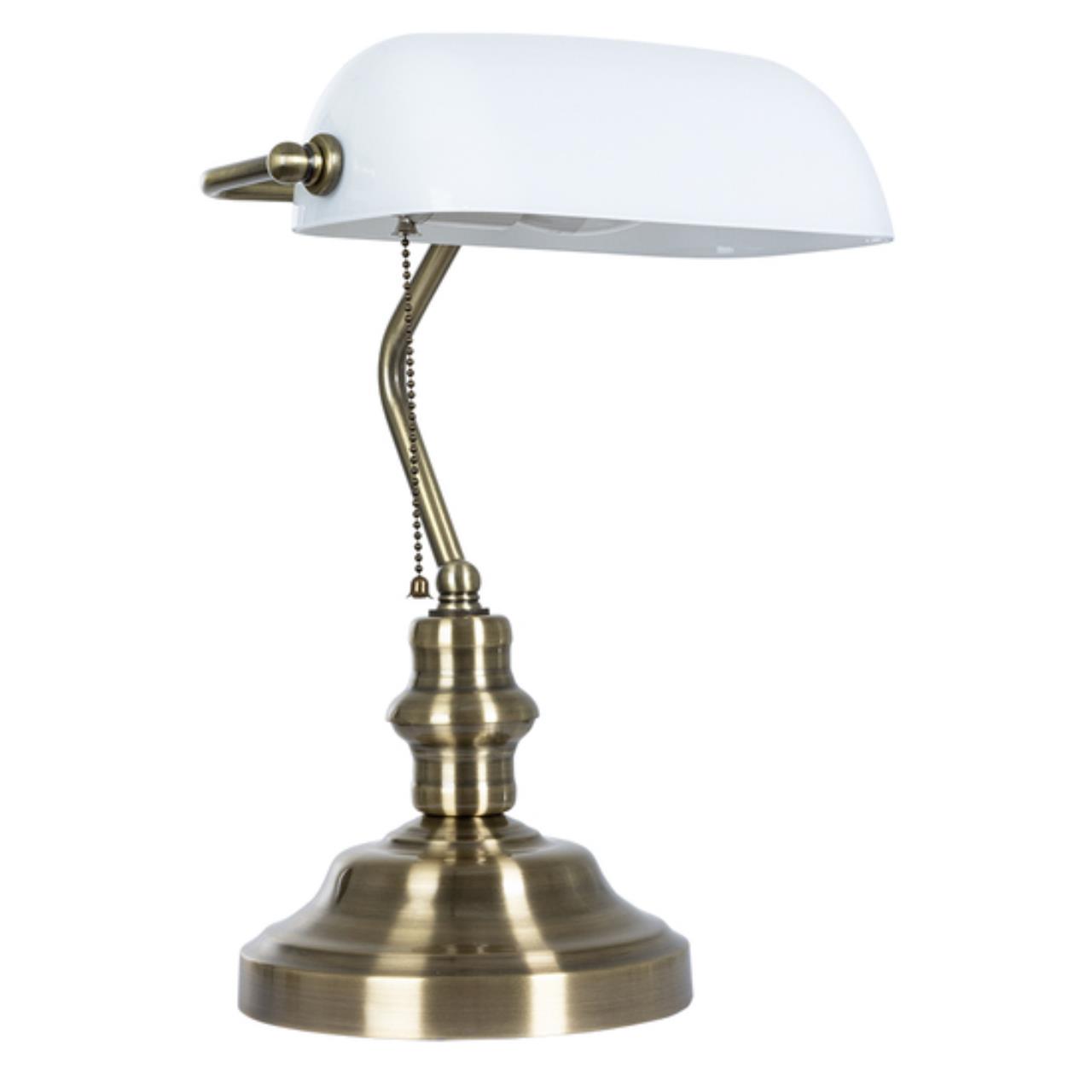 Картинка Настольная лампа Arte Lamp Banker A2493LT-1AB