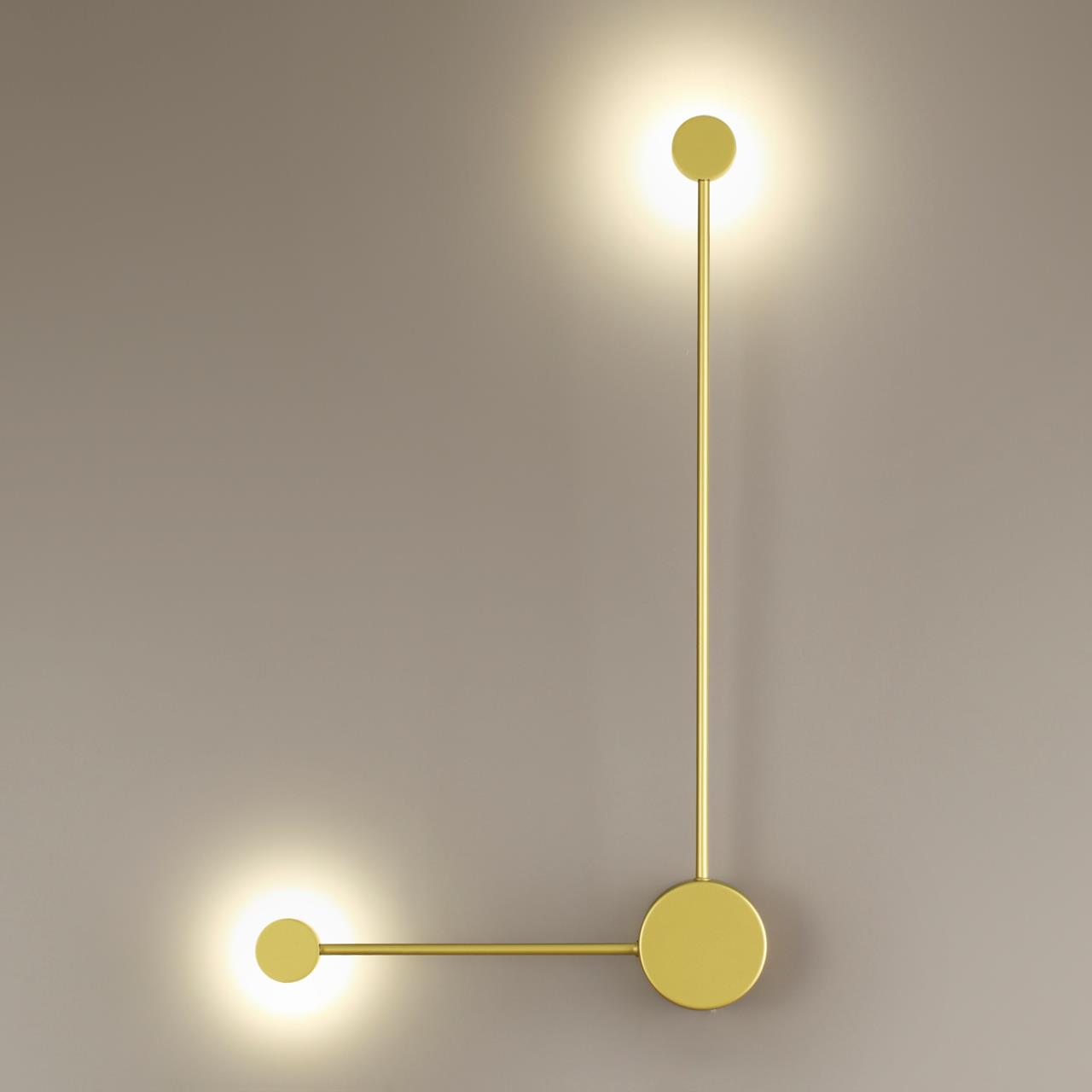 Картинка Настенный светодиодный светильник Odeon Light Hightech Satellite 3900/10WG