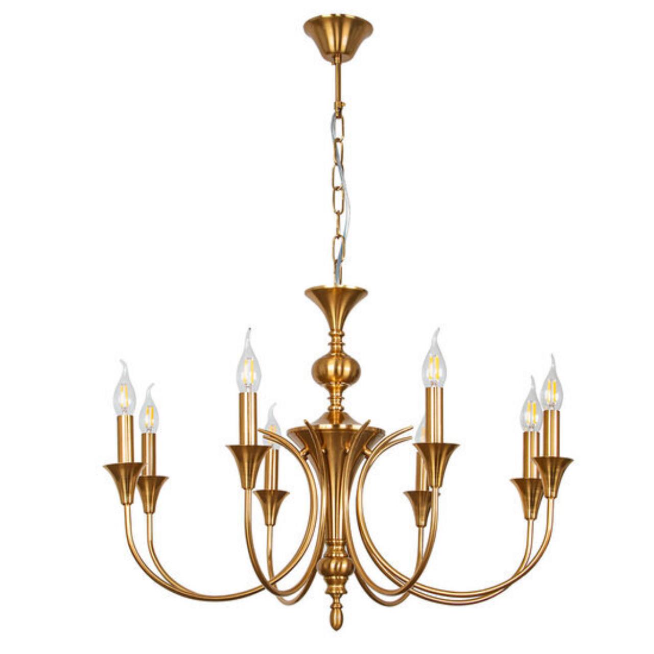 Картинка Подвесная люстра Arte Lamp COLLINETTA A4094LM-8PB