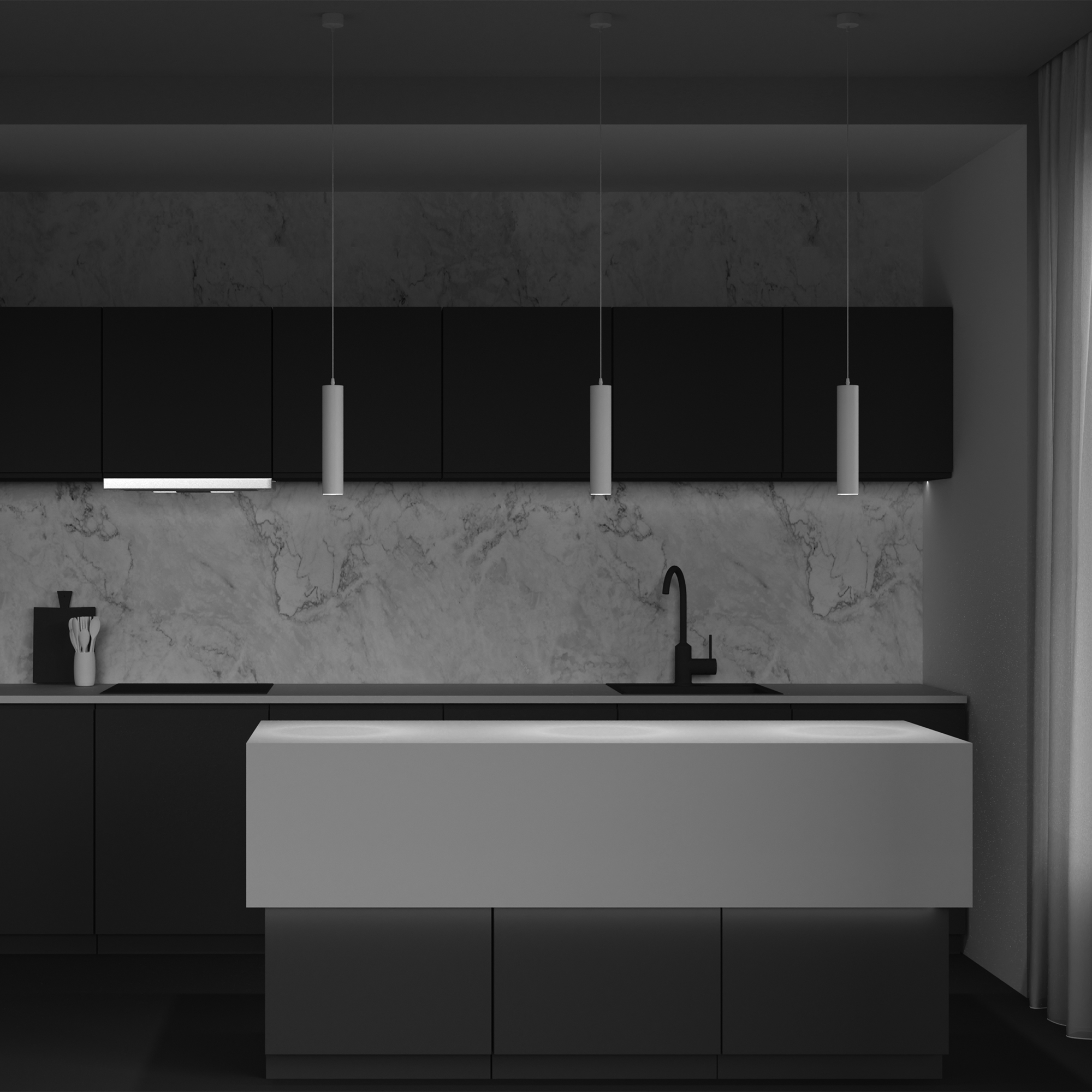 Картинка Подвесной светильник Technical P075PL-01W