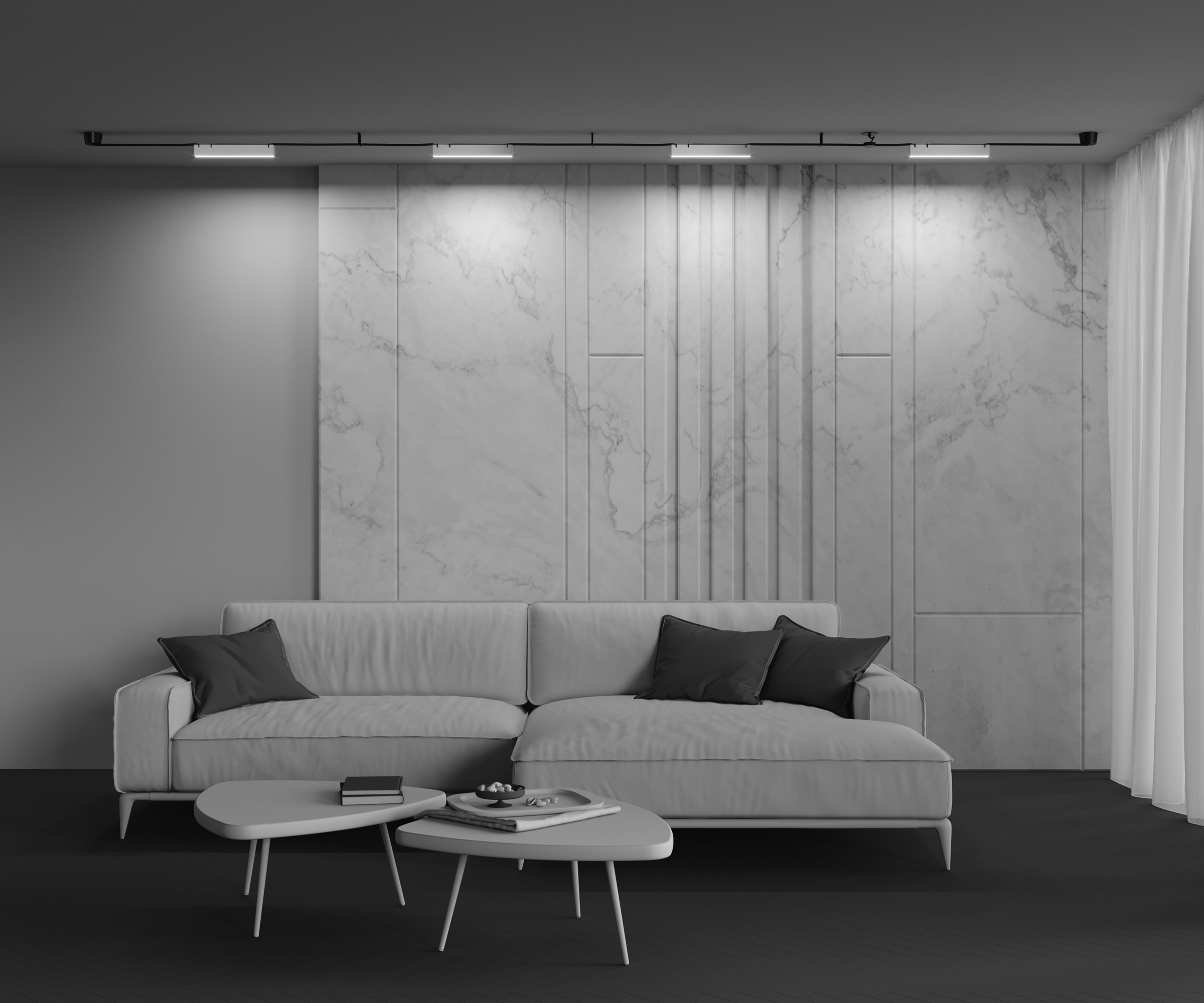 Картинка Потолочный светильник Technical TR129B-12W3K-W