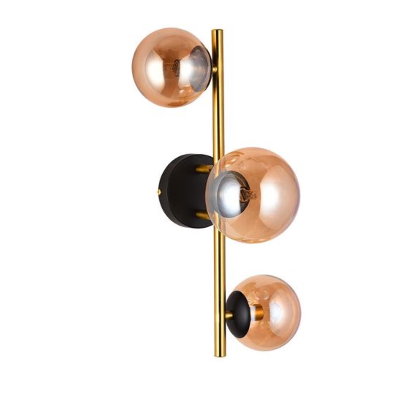 Картинка Настенно-потолочный светильник Arte Lamp GEMINI A2243PL-3PB