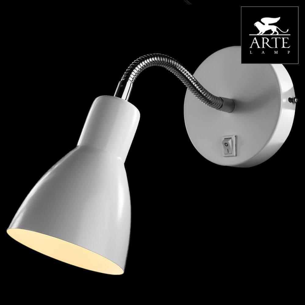 Картинка Спот Arte Lamp Dorm A1408AP-1WH