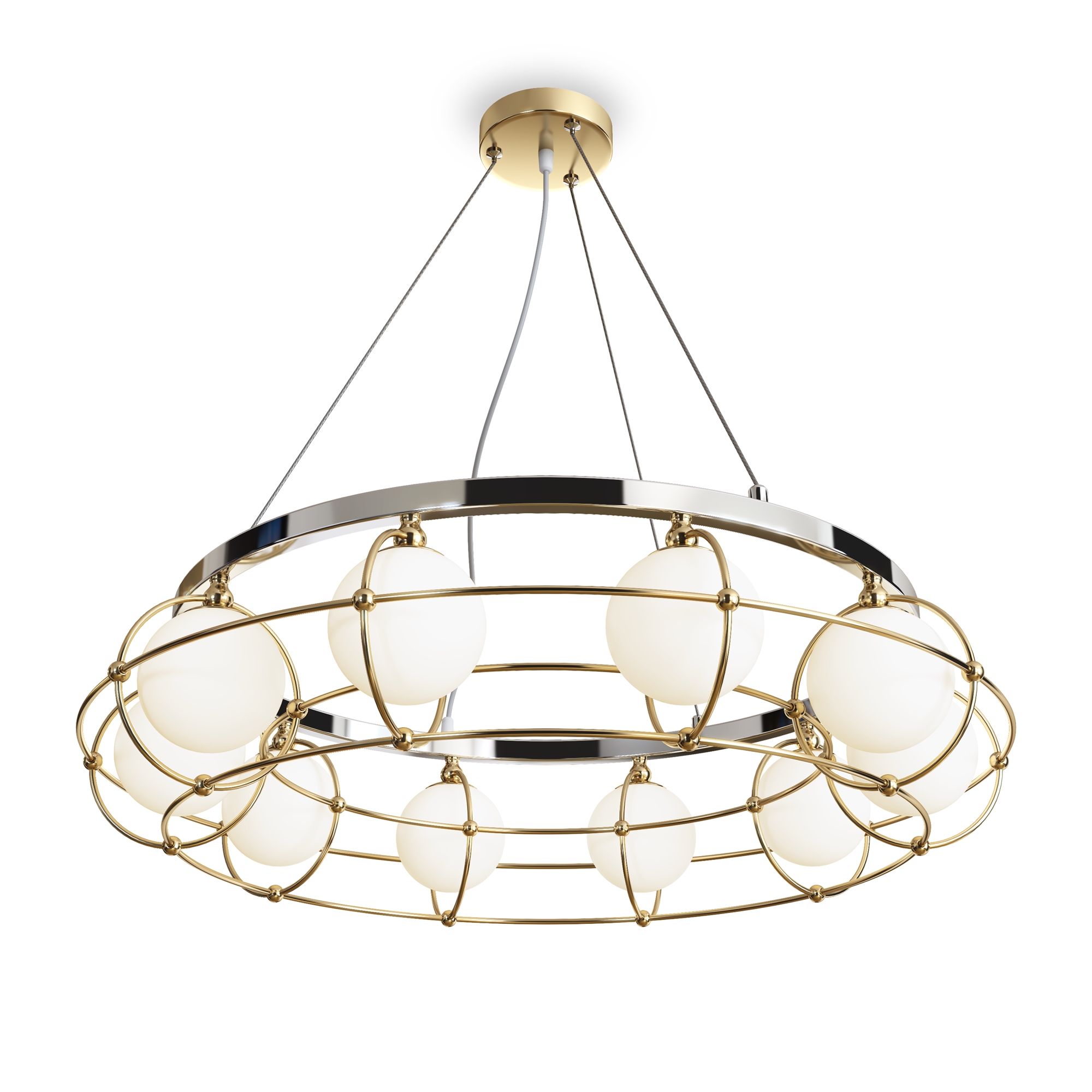 Картинка Подвесной светильник Maytoni MOD312PL-10GCH