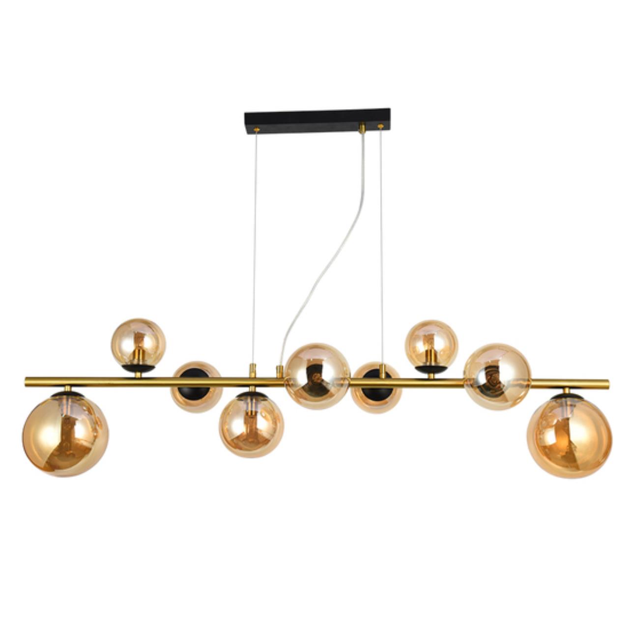 Картинка Подвесной светильник Arte Lamp GEMINI A2243SP-9PB