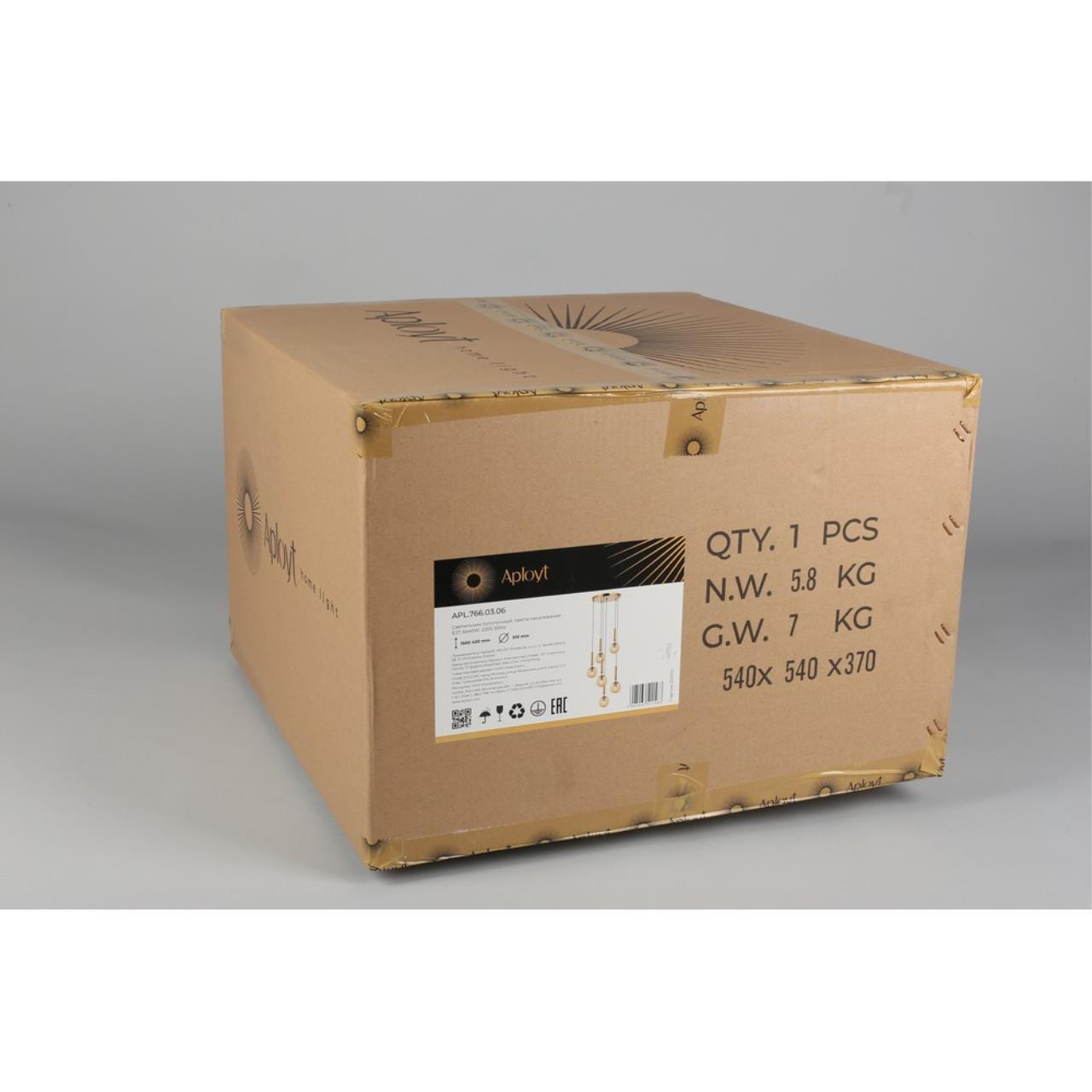 Картинка Подвесная люстра Aployt Shantal APL.766.03.06