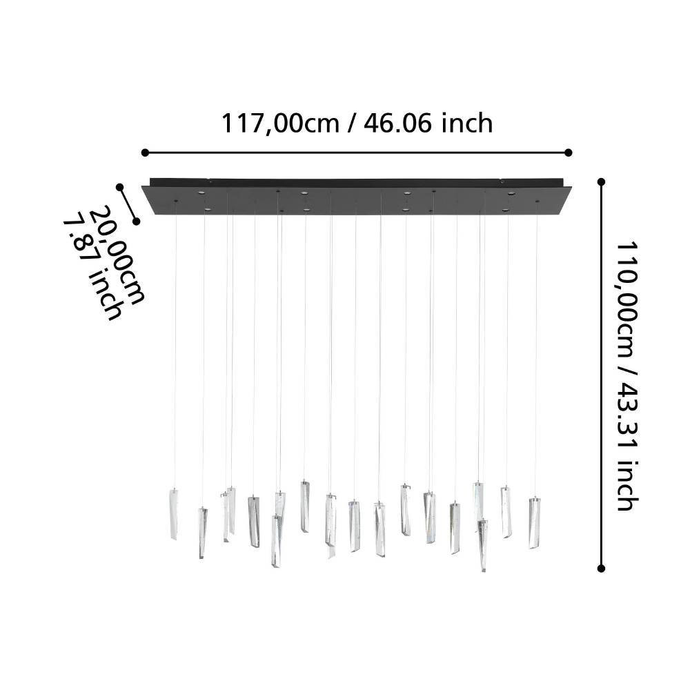 Картинка 390211 Люстра диммируемая SARDENARA