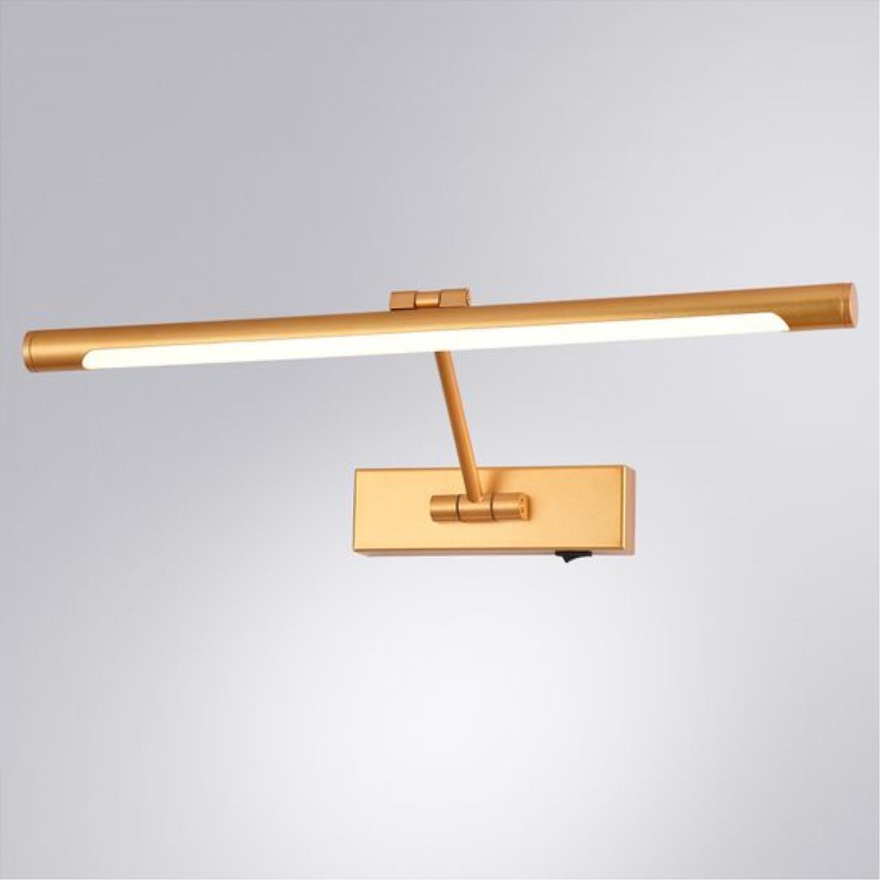 Картинка Подсветка для картин Arte Lamp HARRISON A1709AP-1GO