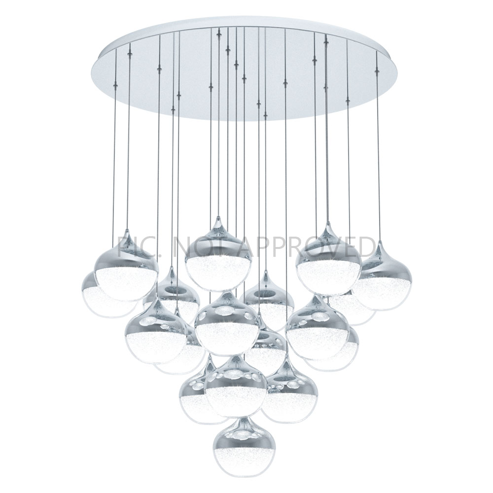 Картинка Подвесная светодиодная люстра Eglo Mioglia 39528