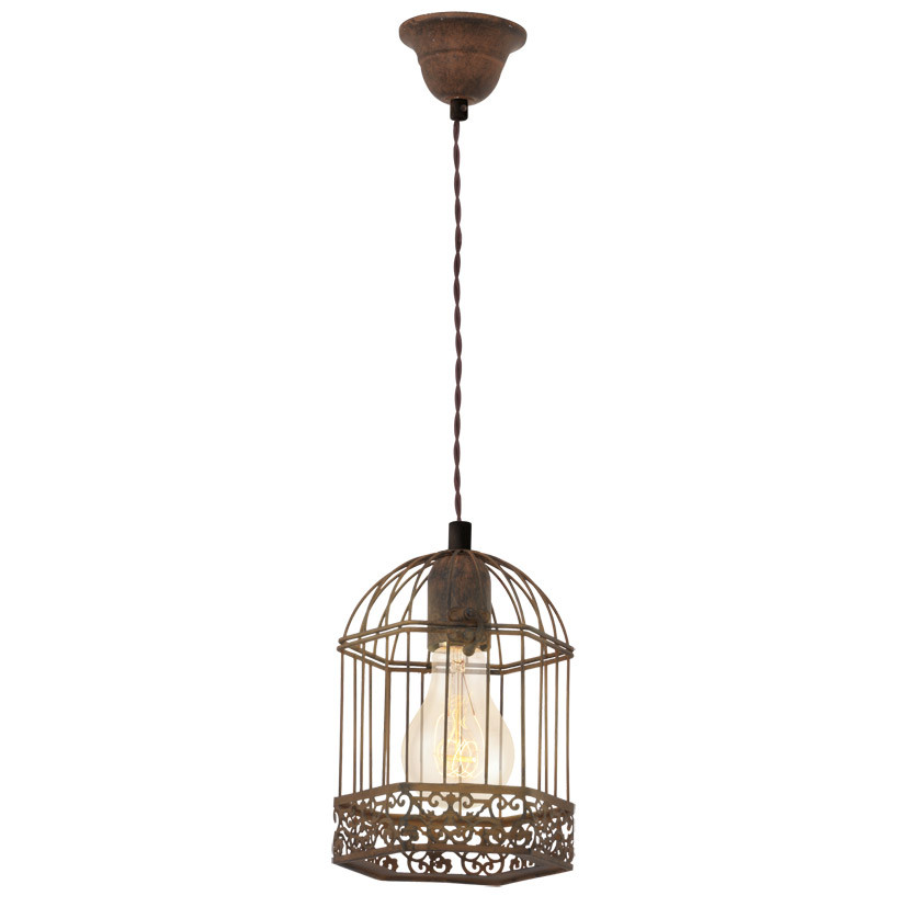 Картинка подвесной светильник HL/1 E27 Rostfarben