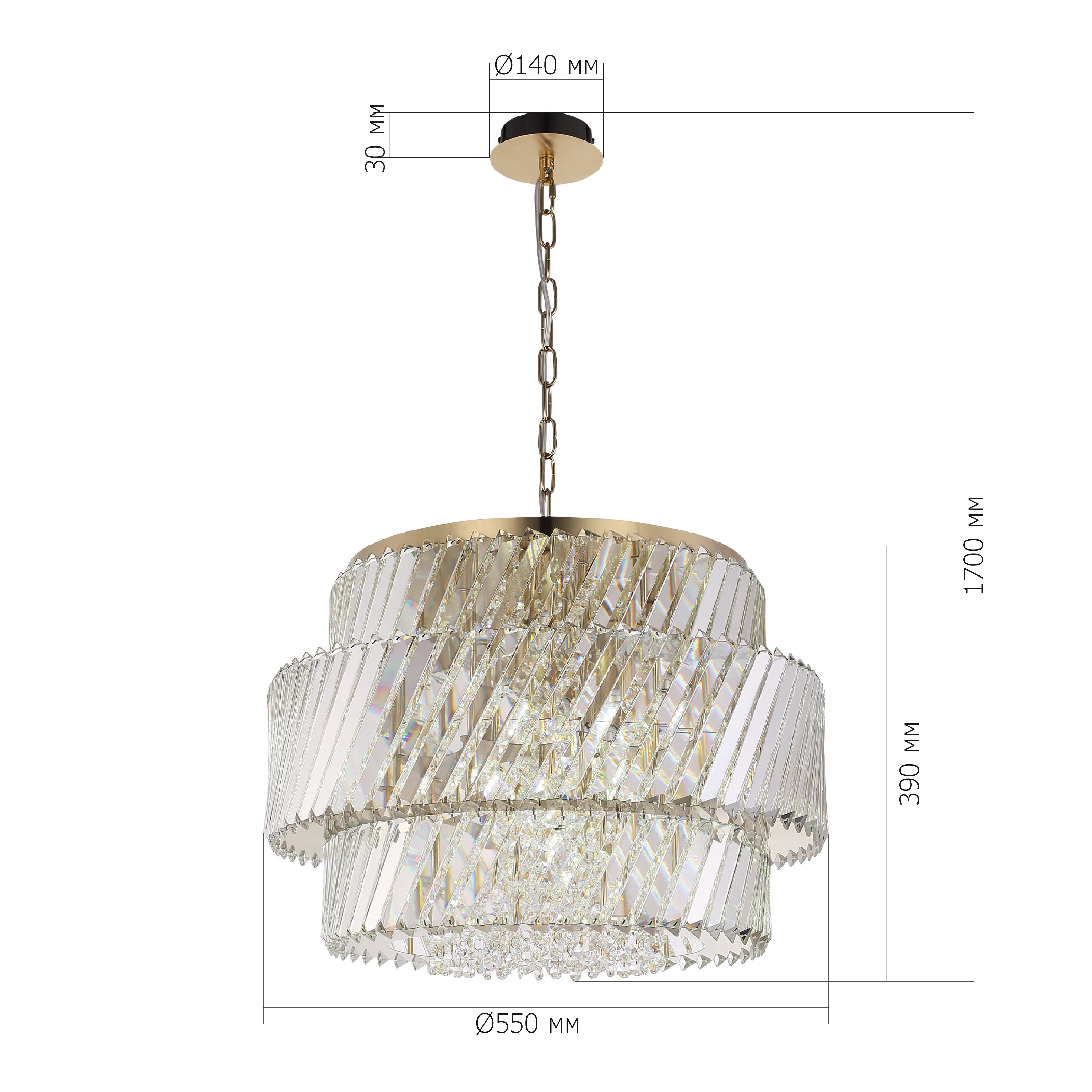 Картинка SL6138.303.12 Люстра ST-Luce RITZ