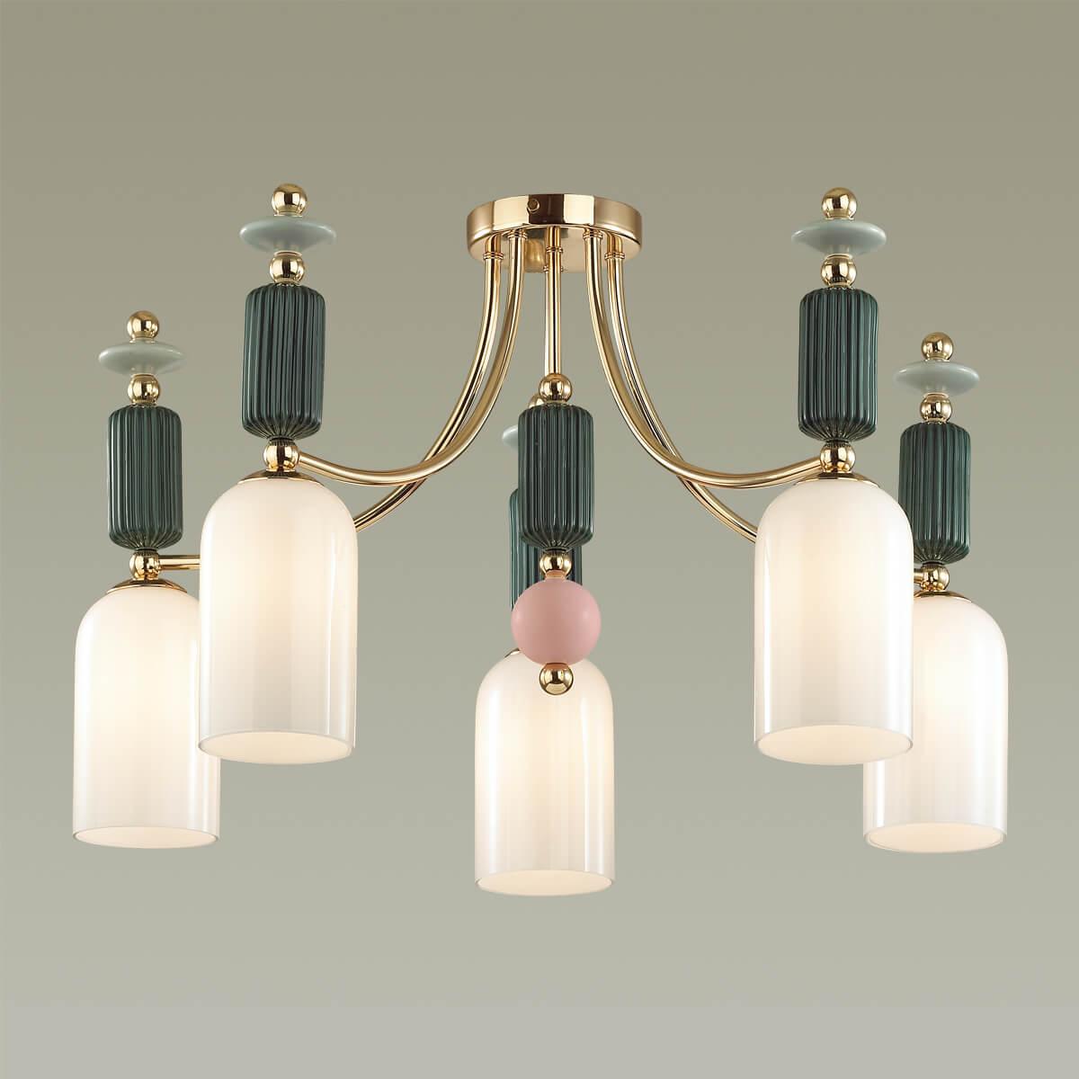 Картинка Потолочная люстра Odeon Light Classic Candy 4861/5C