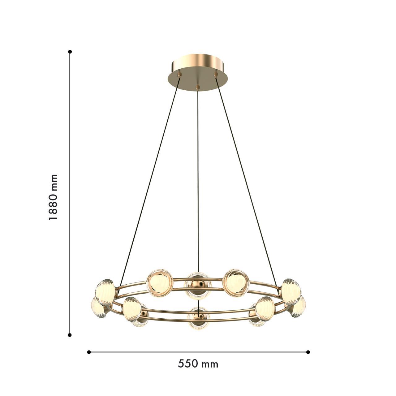 Картинка Подвесной светильник Rondell 4382-12P