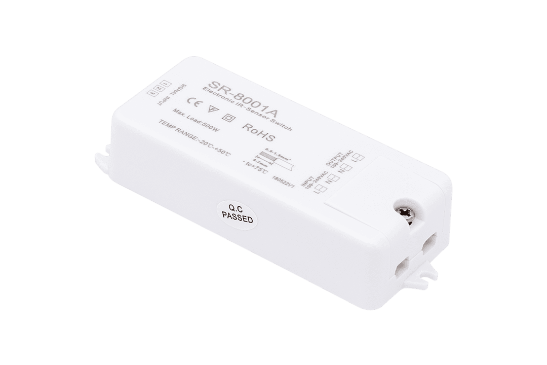 "ИК-выключатель ""взмаx руки"" серебро 220 В" 