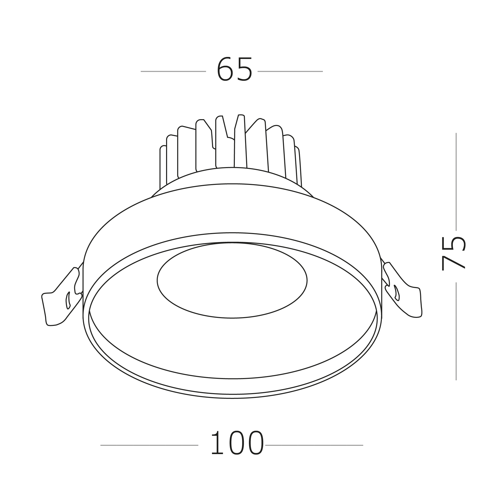 Картинка Встраиваемый светодиодный светильник ST Luce ST751.438.10