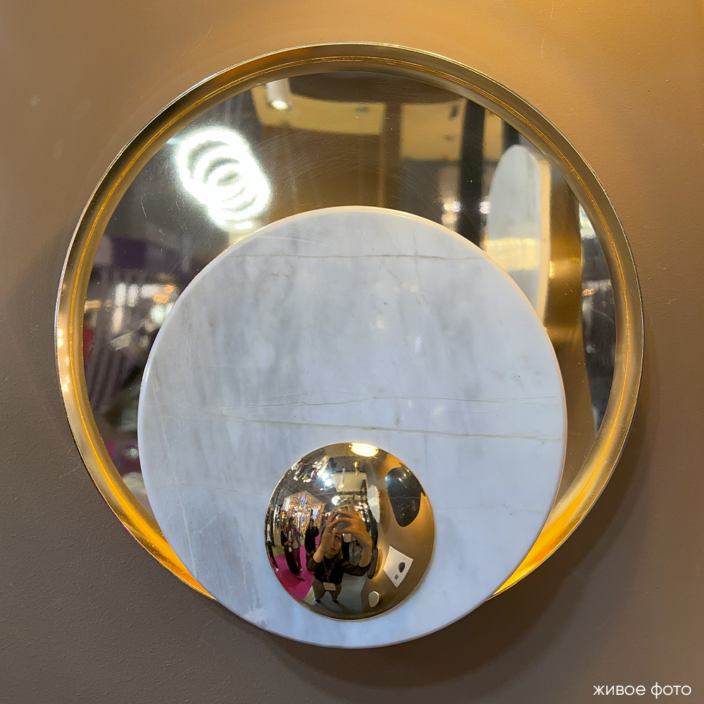 Картинка Настенный светильни Crystal Lux GOCCIA AP1 Crystal Lux 1920/401