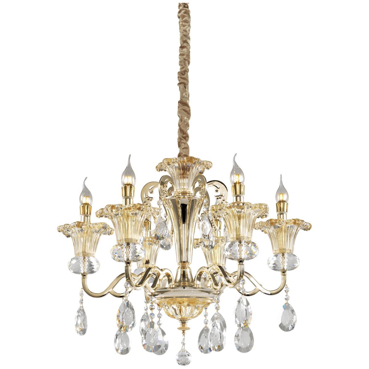 Картинка Подвесная люстра Wertmark MANUELA WE371.06.303