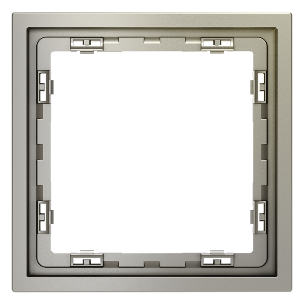 Картинка Рамка пластиковая VOLTUM S70 на 1 пост, (шелк) VLS100104