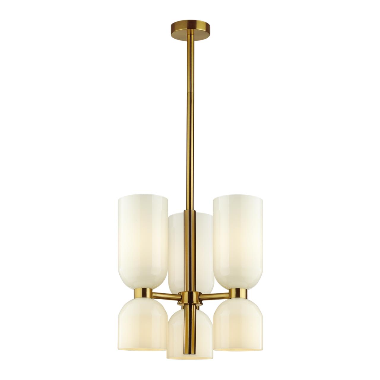 Картинка Подвесная люстра Odeon Light Midcent Orinoco 4798/6