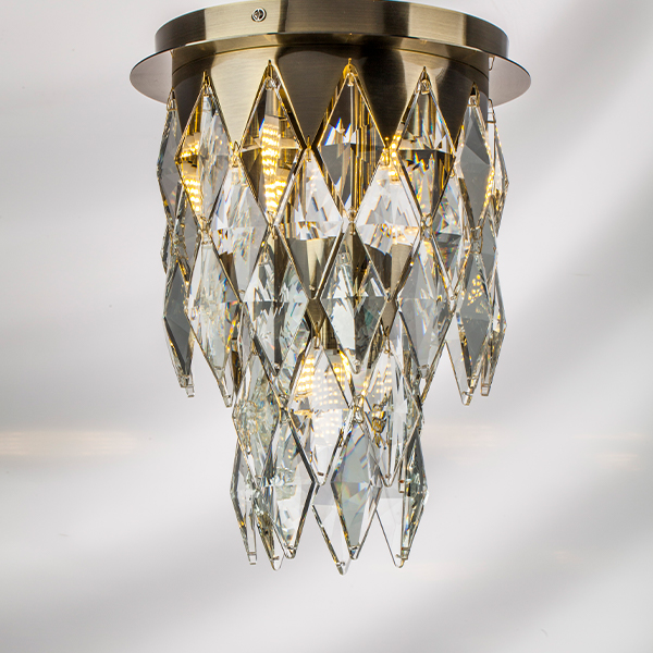 Картинка 722063 Потолочный светильник LIMPIO 6х28W G9 БРОНЗА/ПРОЗРАЧНЫЙ