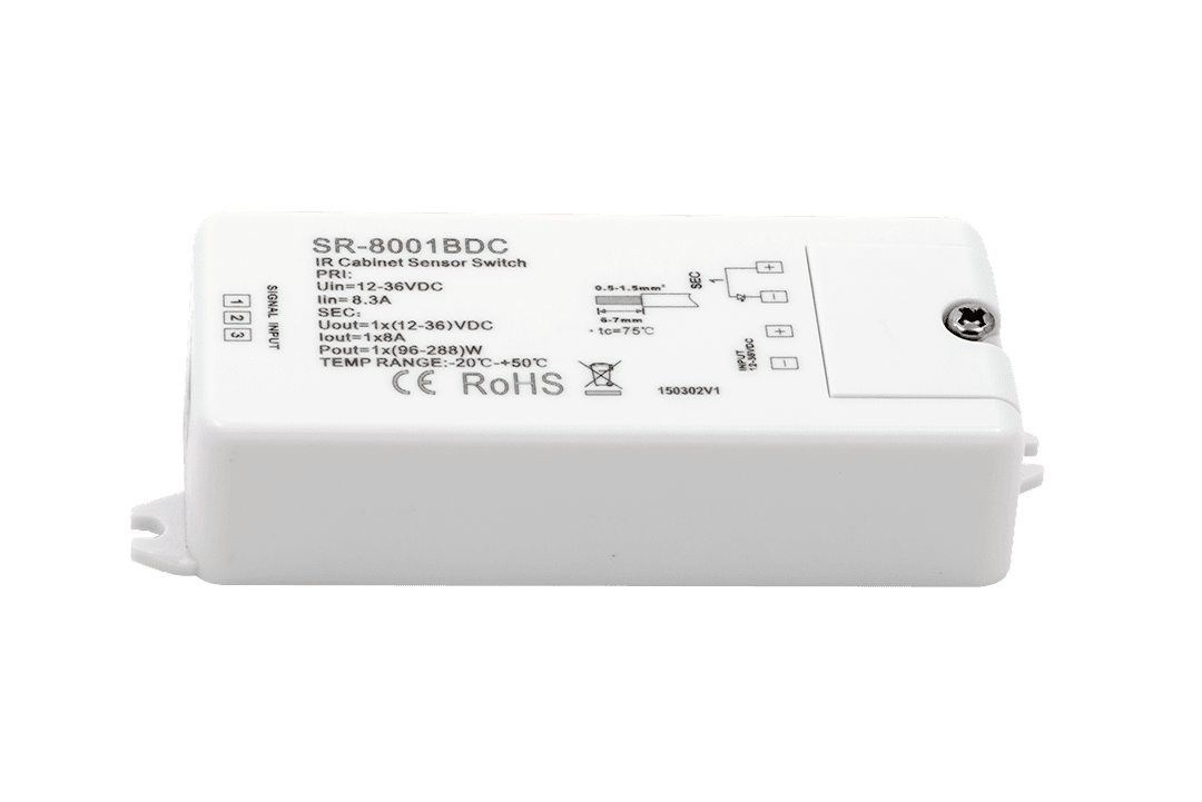 Картинка "ИК-датчик ""открытие-закрытие двери"" черный 12-36 В"