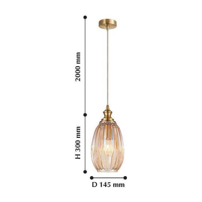 Картинка Подвесной светильник Favourite Corruga 2185-1P