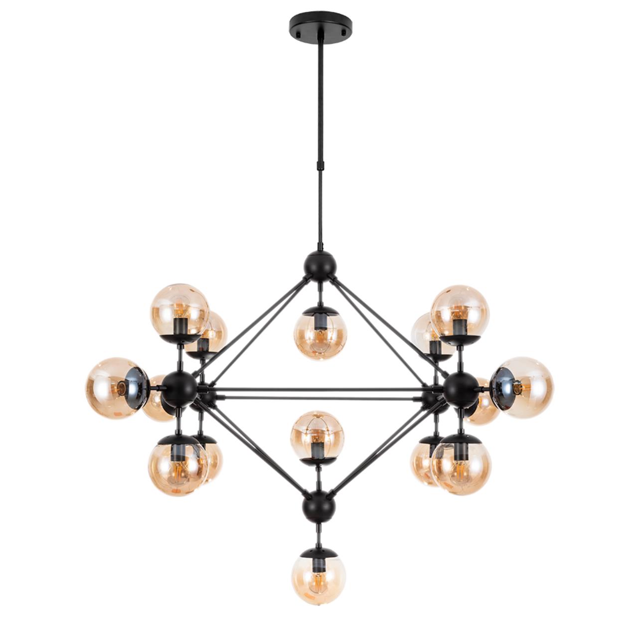 Картинка Подвесной светильник Arte Lamp Bolla A1664SP-15BK