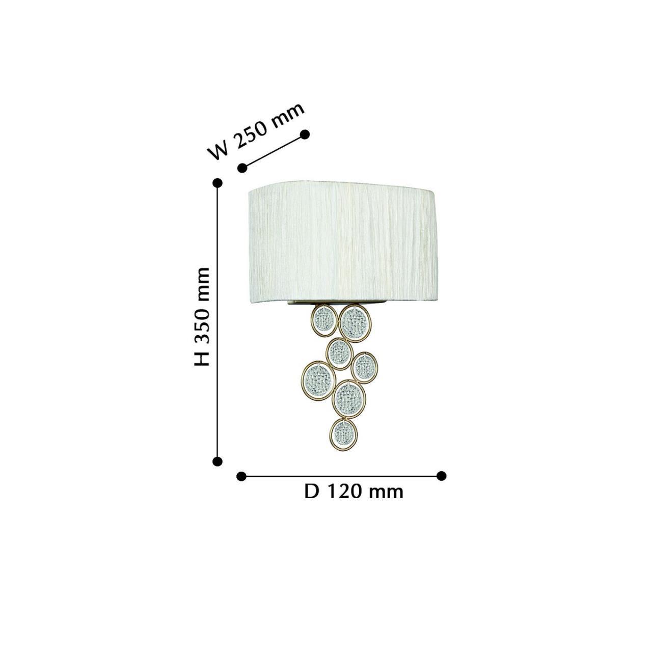 Картинка Настенный светильник Favourite Lietta 2493-2W