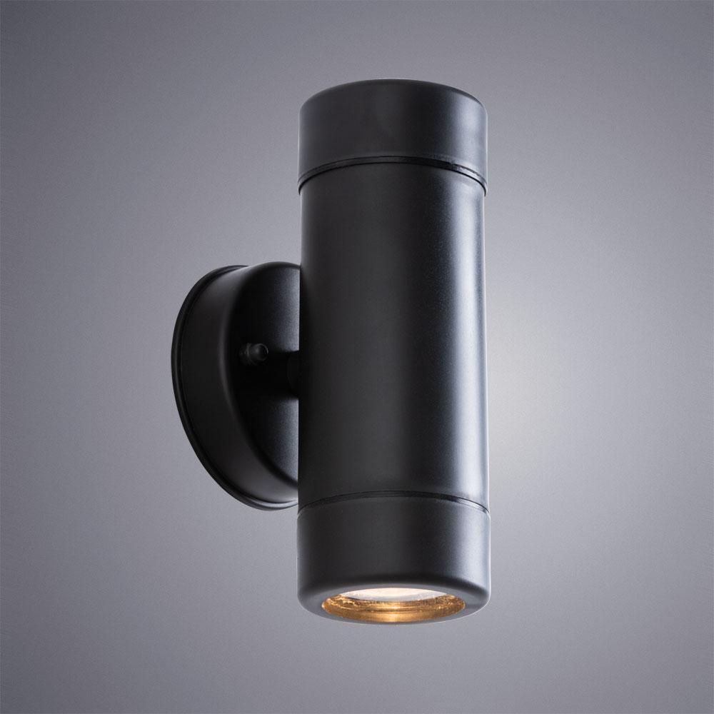 Картинка Уличный настенный светильник Arte Lamp Atlas A3503AL-2BK