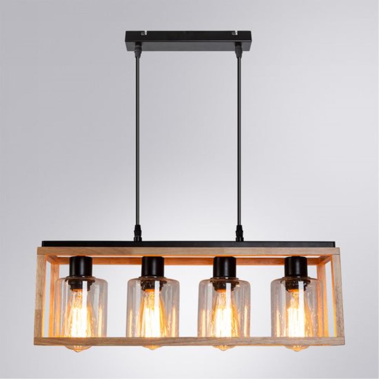 Картинка Подвесной светильник Arte Lamp DUBLIN A7025SP-4BK
