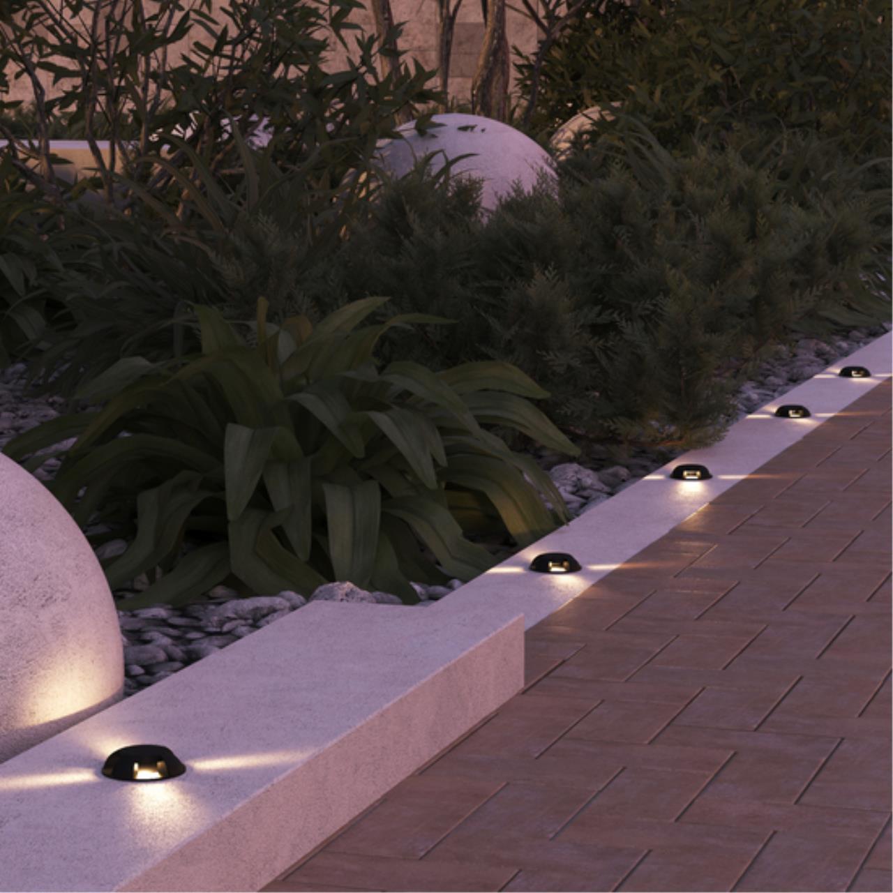 Картинка Встраиваемый уличный светильник Arte Lamp PIAZZA A3221IN-4BK