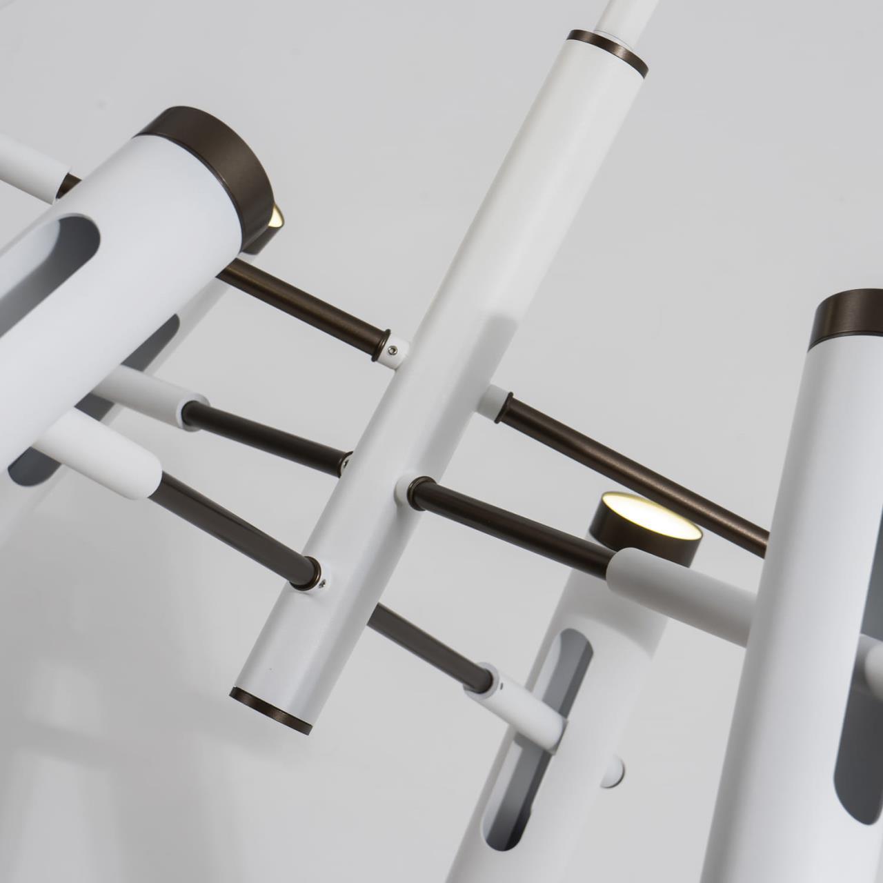 Картинка Подвесная светодиодная люстра Favourite Duplex 2325-12P