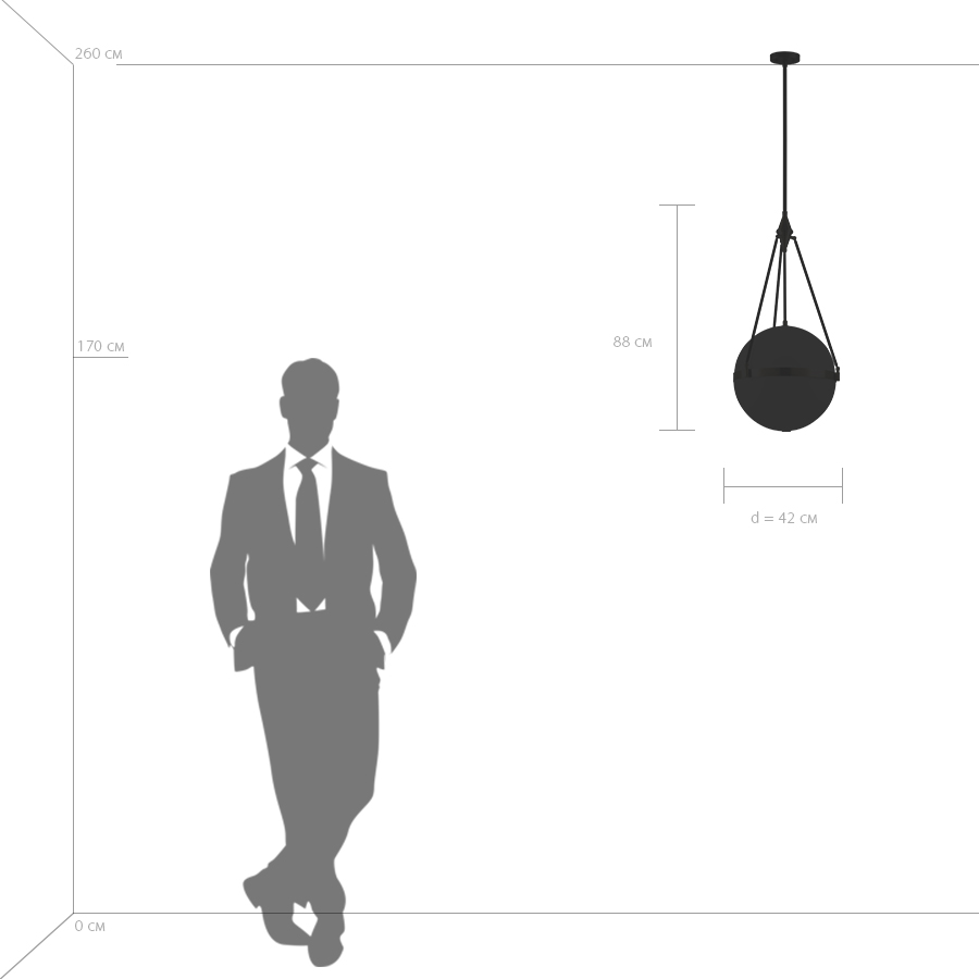 Картинка Подвесной светильник Lightstar Modena 816047