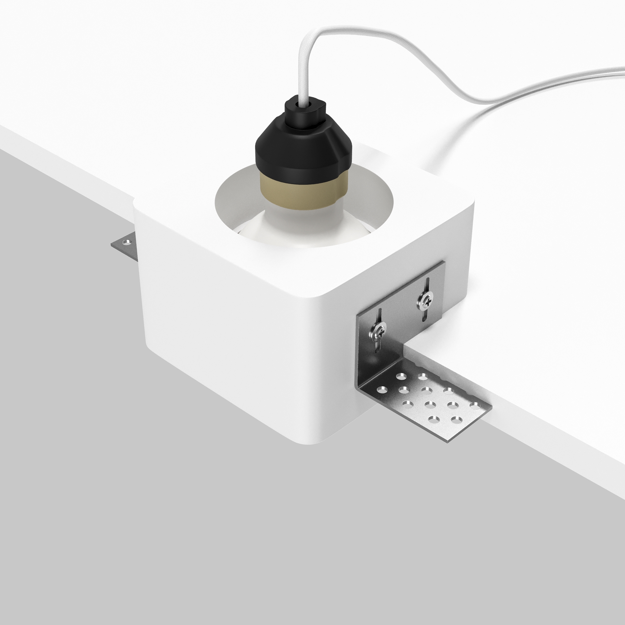 Картинка Встраиваемый светильник Technical DL123-GU10-01-W