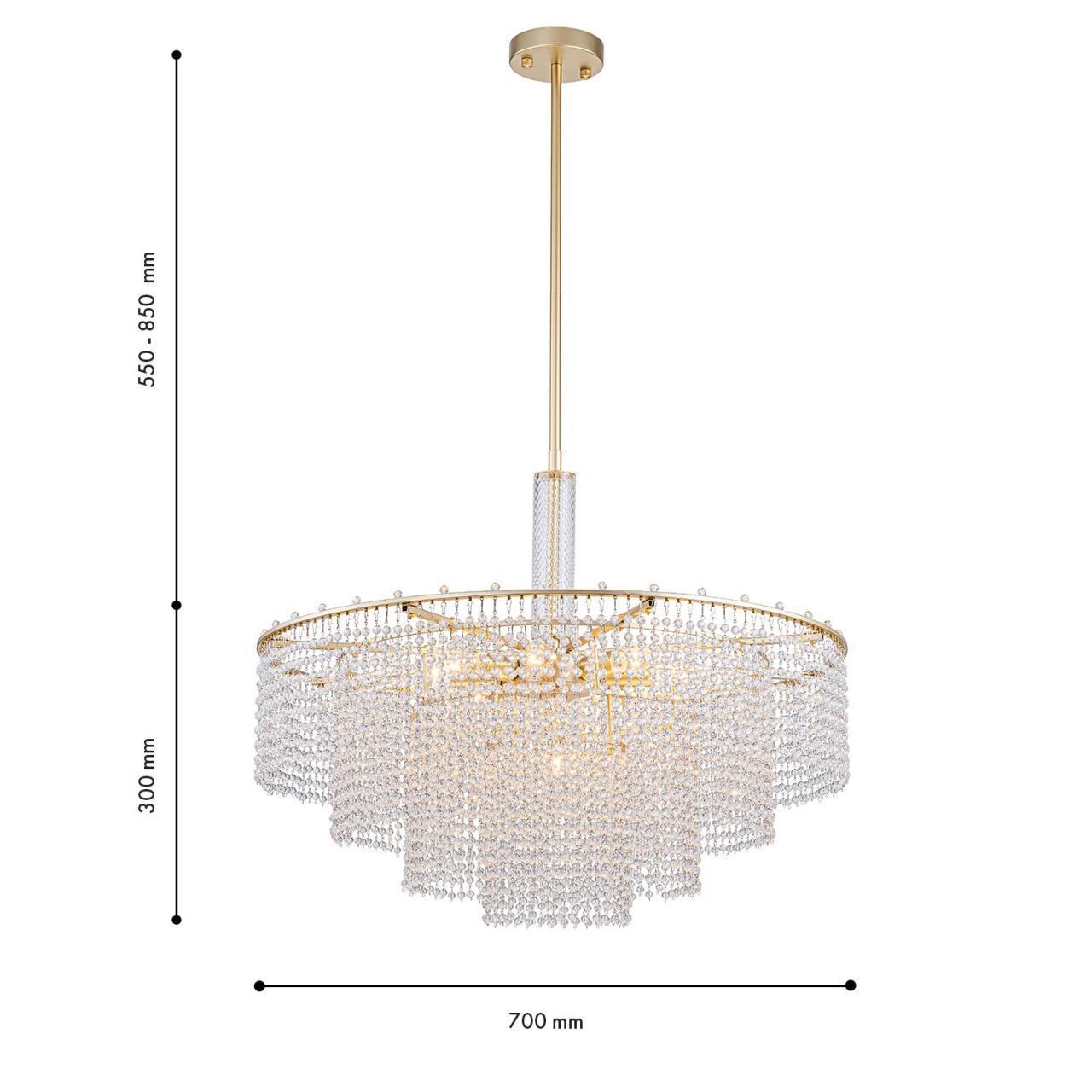 Картинка Подвесная люстра Favourite 4762-9P Fringe